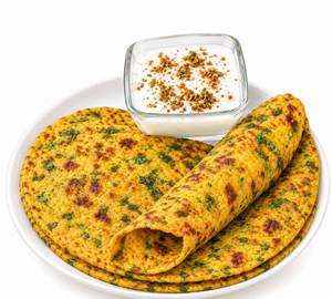 4 Methi Ka Paratha With Dahi