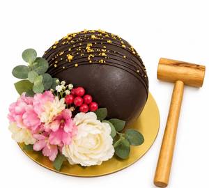 Round Pinata with Cake Inside