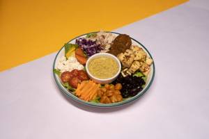 Mediterranean Power Harvest Paneer Salad