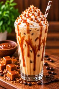 Caramel cold coffee