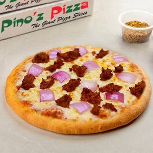 Keema & Onion Pizza