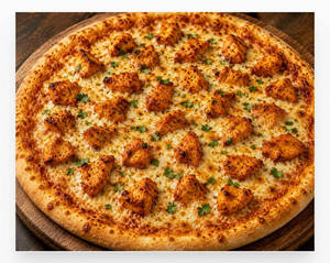 Teriyaki Chicken Cheese Burst Pizza