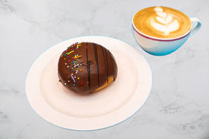 Doughnut & Hot Beverage Combo