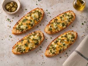 Chilli Cheese Garlic Bread