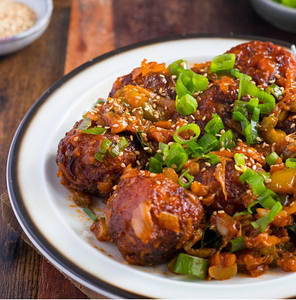 Vegetable Manchurian Dry