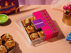 Royal Dry Fruit Sweets Baklava Pyramid – 9 Pcs