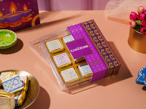 Diwali Assorted Sweets Mewa Bites - 9Pcs