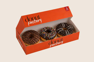 Ring Donut Choice Of 3 Dessert Gift Hamper