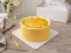 Mango Delight (Pure Eggless Cake)