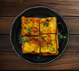 Bread Omelette [ Eggs With 2 Bread]