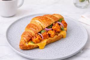 Spiced Paneer Croissant Sandwich (Select- Jain /Regular)