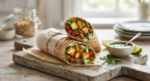 Pineapple Paneer Wrap