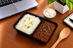 Rajma Masala Healthy Rice Bowl