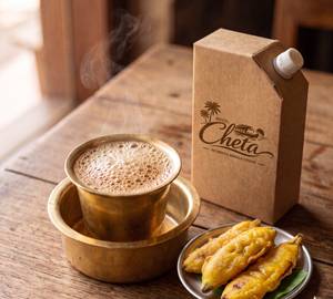 Coffee Flask (500Ml) & 3 Pazhampori