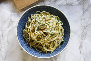 Chicken Aglio E Olio Pasta