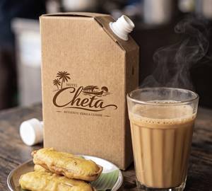 Mini Chai Flask & 2 Pazhampori