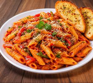 Red sauce pasta