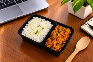 Chicken Keema Matar Bowl