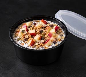 Apple Muesli Crunch Pudding