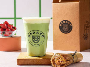 Strawberry Iced Matcha