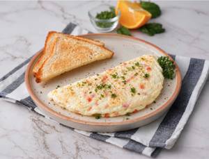 Egg White Vegetable Omelette