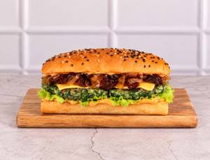 Spinach & Cottage Cheese Sandwich