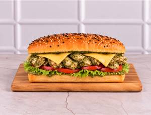 Grilled Chicken Pesto Sandwich