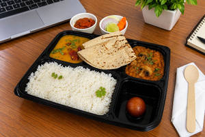 Mushroom Masala Thali