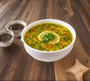 Lemon coriander soup