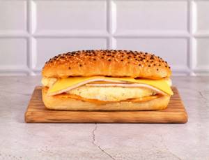 Chicken Ham and Egg Sandwich