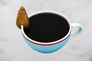 Blue Pea Ginger Honey Tea