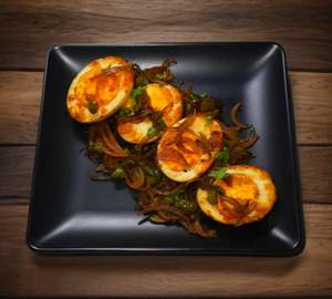 Boiled Masala Fried Egg