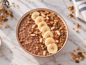 Nutella Crunch Oatmeal Bowl