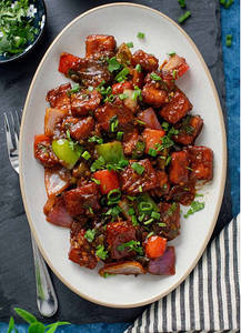 Wok-tossed Chilli Paneer