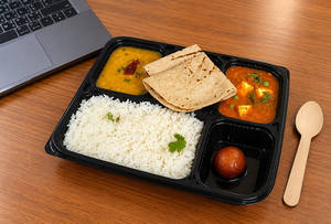 Matar Paneer Thali