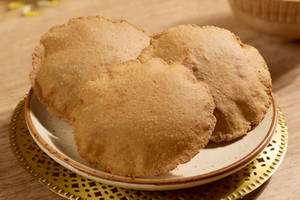 Rajgira & Kuttu Poori [3 pcs]