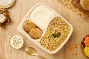 Sabudana Khichdi Vrat Thali