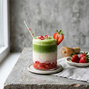 Strawberry Matcha