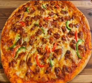 Chiken Masala Pizza + 250 Ml Thums Up