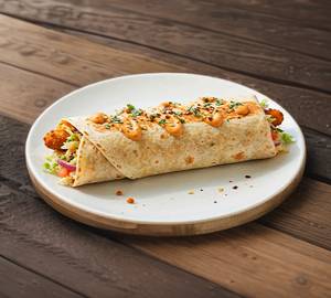Chipotle Veg Fingers Burger Wrap
