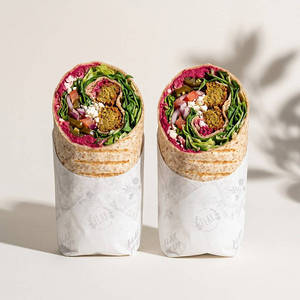Mediterranean Falafel Wrap (High Protein)