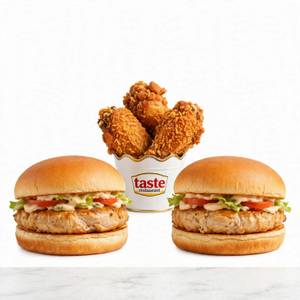 2x Chicken Burger Meal