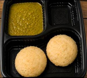 Oats Godhumai Rava Idly With Chutney
