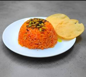 Watermelon Rice With 2 Appalam