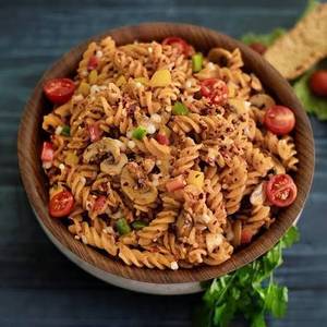 Chicken creamy red pasta