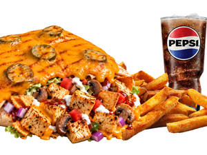 Cheesy Cajun Crunchwrap Meal - Veg