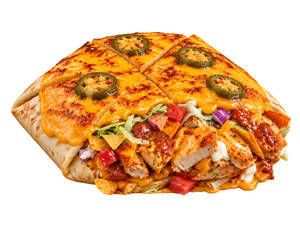 Cheesy Cajun Crunchwrap - Non Veg