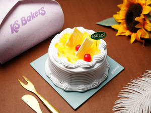 Eggless Pineapple  500 Gms