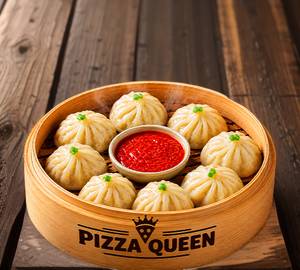 Veg Steamed Momos [ 5 Momos ]