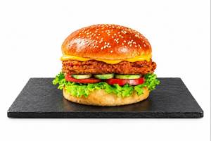 Fiery Grilled Chicken Burger